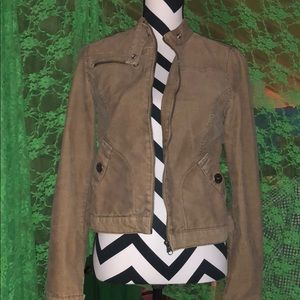 Mossimo Corduroy Tan Jacket